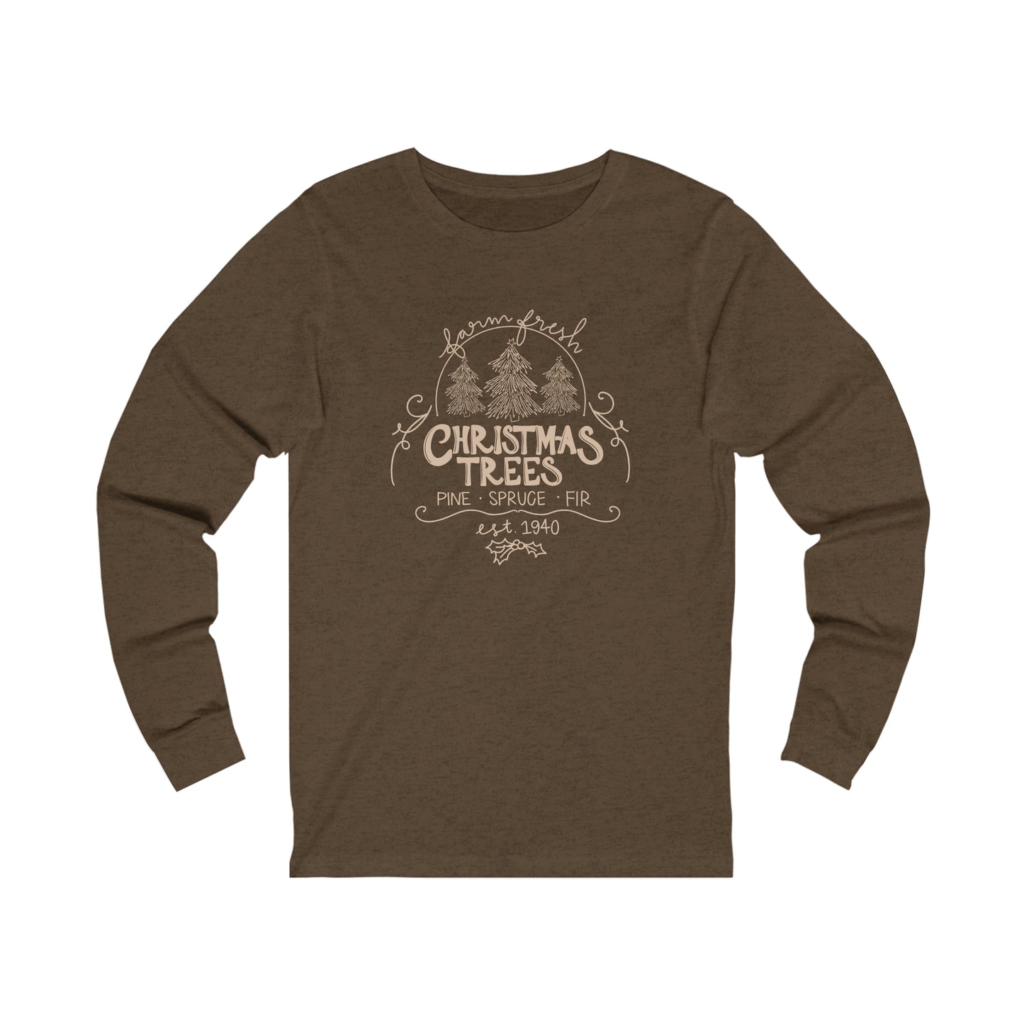 Tree Farm Sweatshirt Long Sleeve Tee